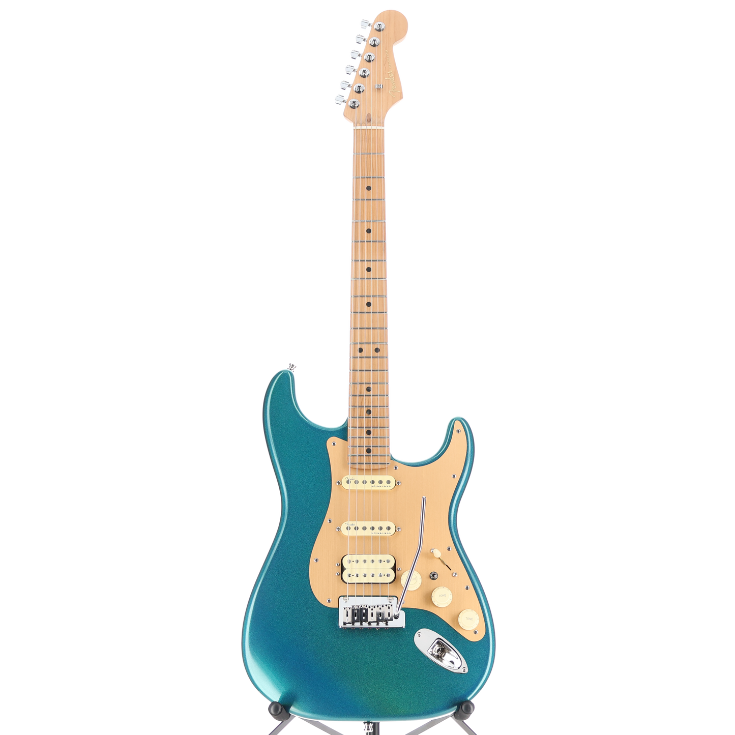 Fender Limited Edition American Ultra II Stratocaster HSS, Roasted Maple Fingerboard, Aurora (RC4) (01043)