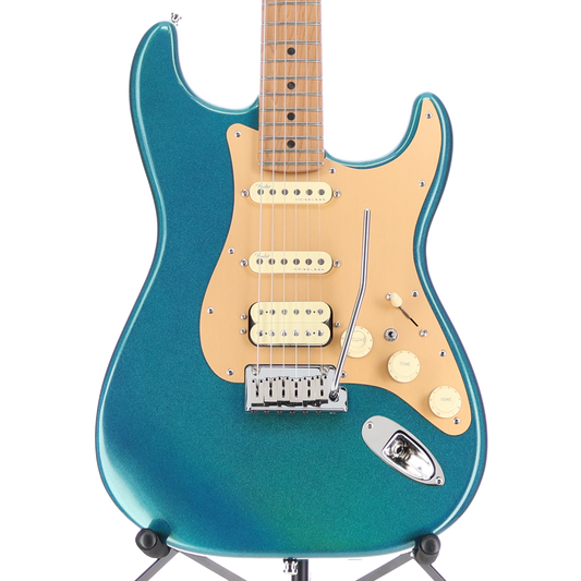 Fender Limited Edition American Ultra II Stratocaster HSS, Roasted Maple Fingerboard, Aurora (X8) (03398)