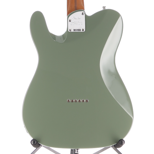 Fender Limited Edition American Ultra II Telecaster, Roasted Maple, Antique Olive (RC4) (09052)