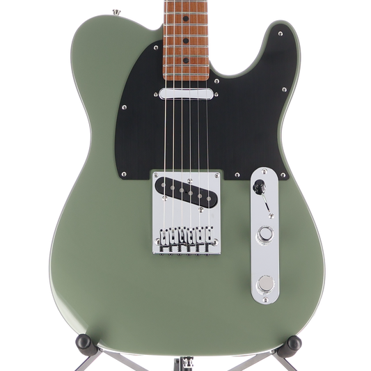 Fender Limited Edition American Ultra II Telecaster, Roasted Maple, Antique Olive (RC4) (09052)