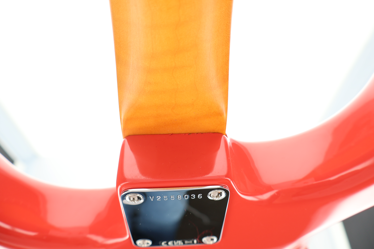 Fender Limited Edition American Vintage II 1961 Stratocaster, 3A Flame Maple Neck - Fiesta Red (RC4) (58036)