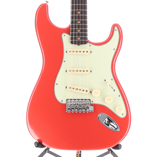 Fender Limited Edition American Vintage II 1961 Stratocaster, 3A Flame Maple Neck - Fiesta Red (RC4) (58036)