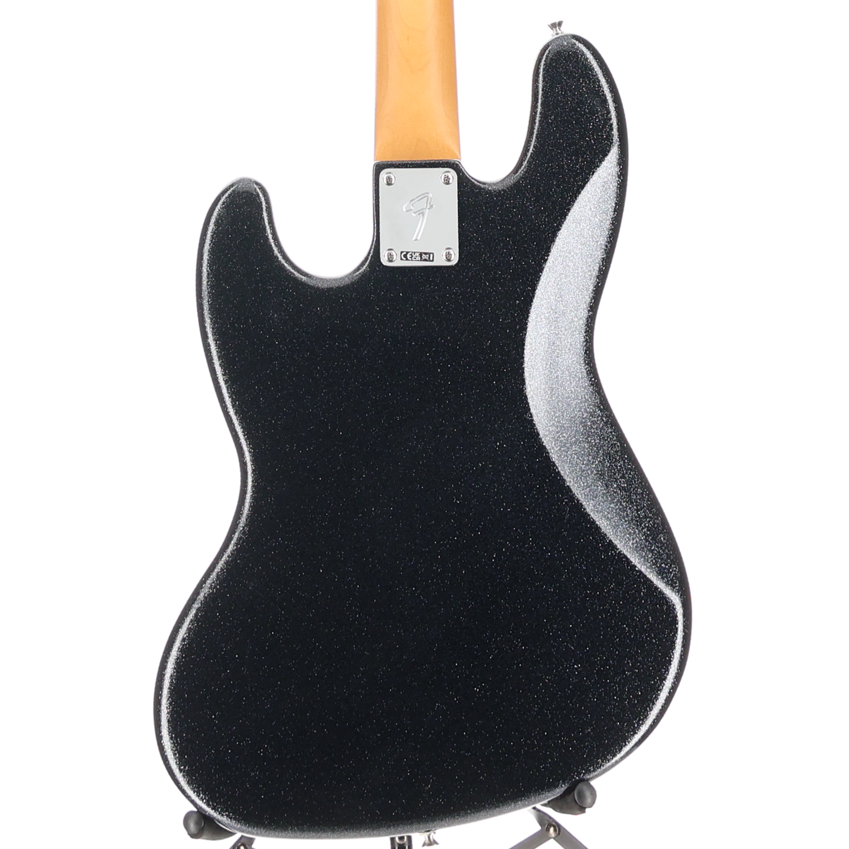 Fender Limited Edition Gold Foil Jazz Bass Black Sparkle w/Gold Foil Pickups (A5) (58151)