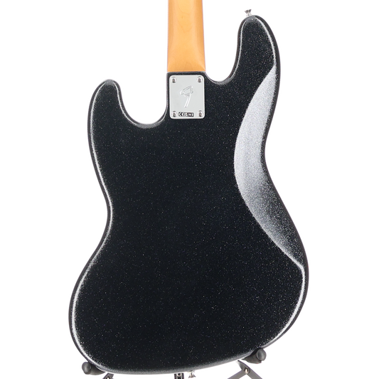 Fender Limited Edition Gold Foil Jazz Bass Black Sparkle w/Gold Foil Pickups (A5) (58151)