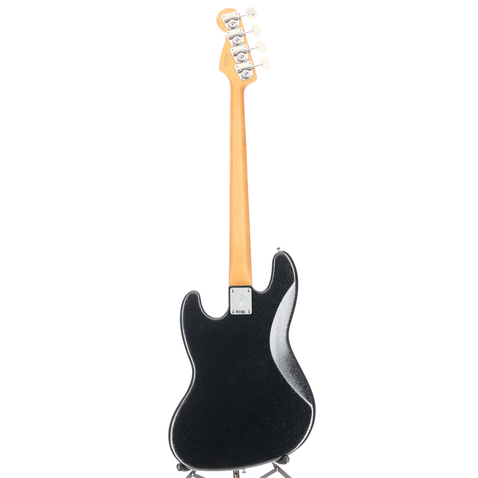 Fender Limited Edition Gold Foil Jazz Bass Black Sparkle w/Gold Foil Pickups (A5) (58151)