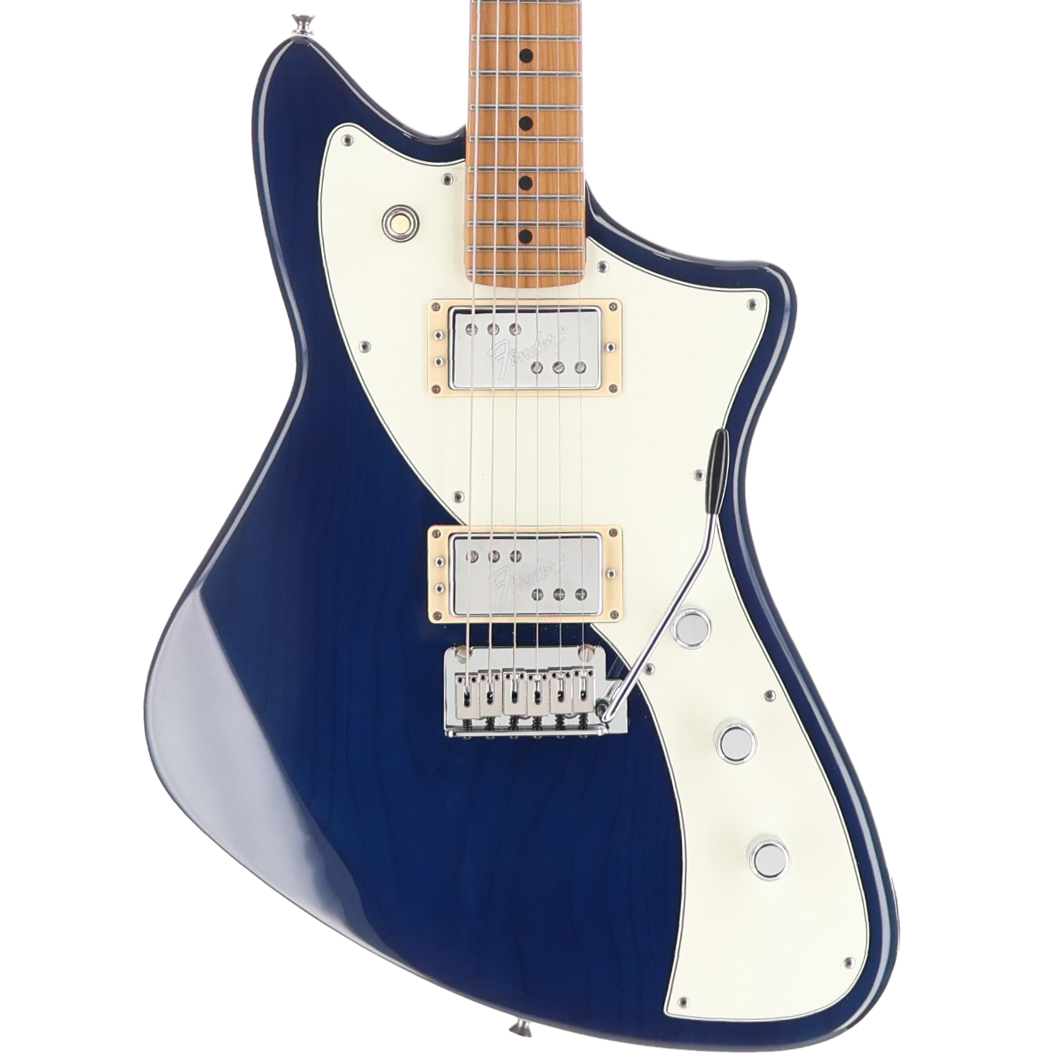 Fender Limited Edition Player Plus Meteora, Maple Fingerboard, Sapphire Blue Transparent (B2) (96280)