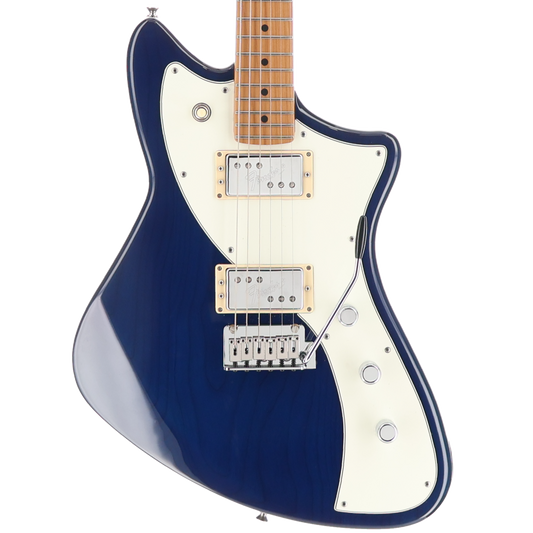 Fender Limited Edition Player Plus Meteora, Maple Fingerboard, Sapphire Blue Transparent (B2) (96280)