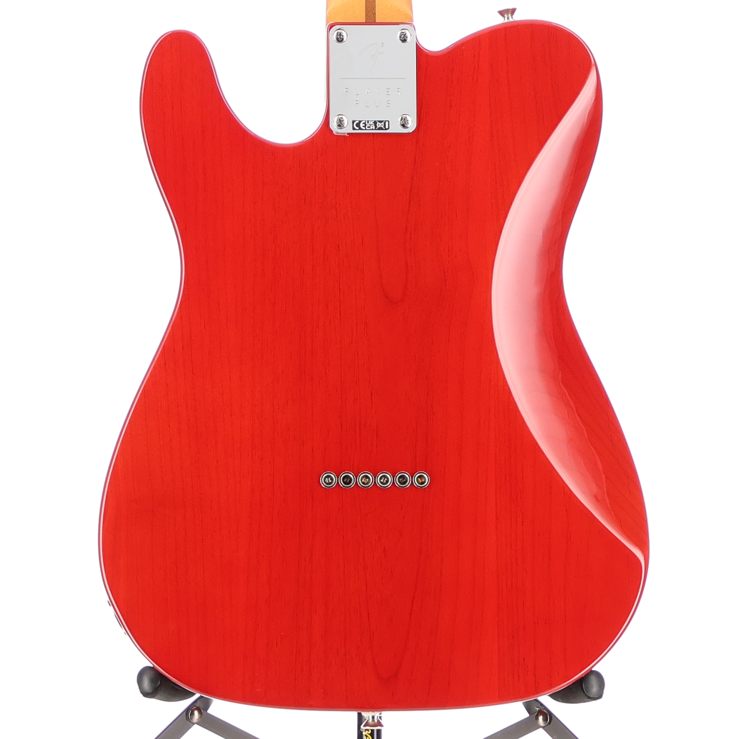Fender Limited Edition Player Plus Telecaster, Crimson Red Transparent, Professional Setup (G13) (47960)