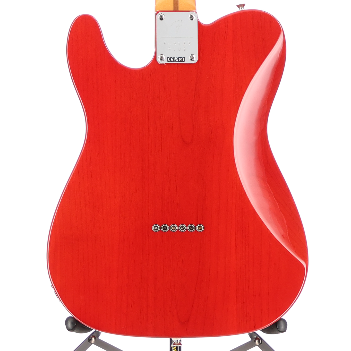 Fender Limited Edition Player Plus Telecaster, Pau Ferro Fingerboard, Crimson Red Transparent (G13) (47960)