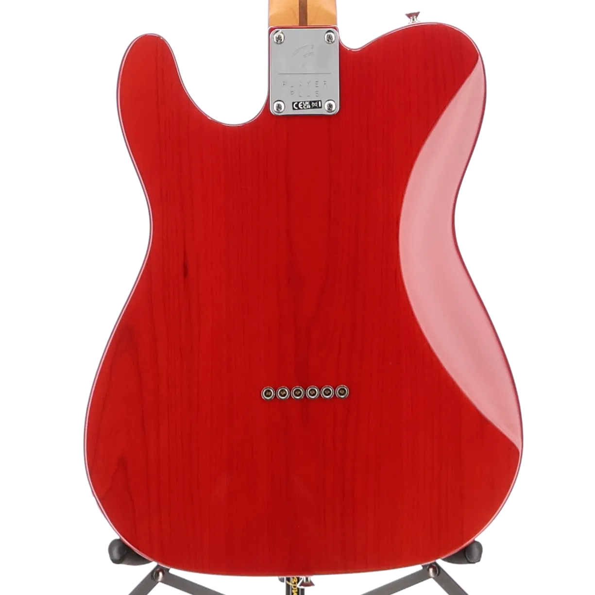 Fender Limited Edition Player Plus Telecaster, Pau Ferro Fingerboard, Crimson Red Transparent (K4) (48453)