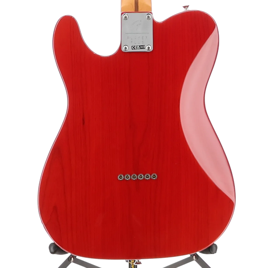 Fender Limited Edition Player Plus Telecaster, Pau Ferro Fingerboard, Crimson Red Transparent (K4) (48453)