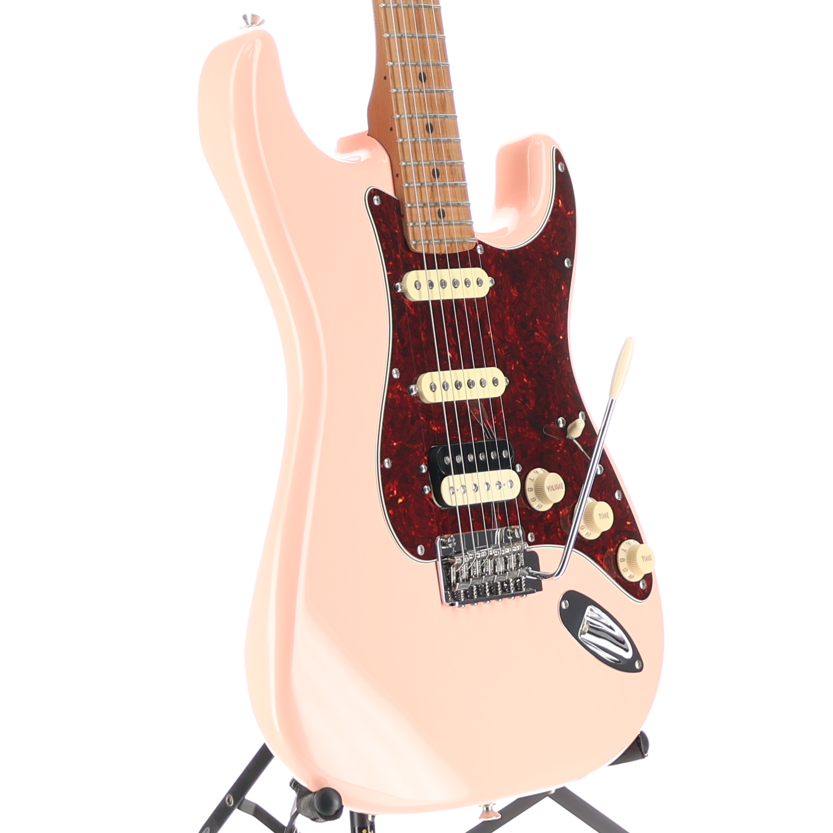 Fender Limited Edition Player Stratocaster HSS, Roasted Neck, Shell Pink (Y8) (82632)