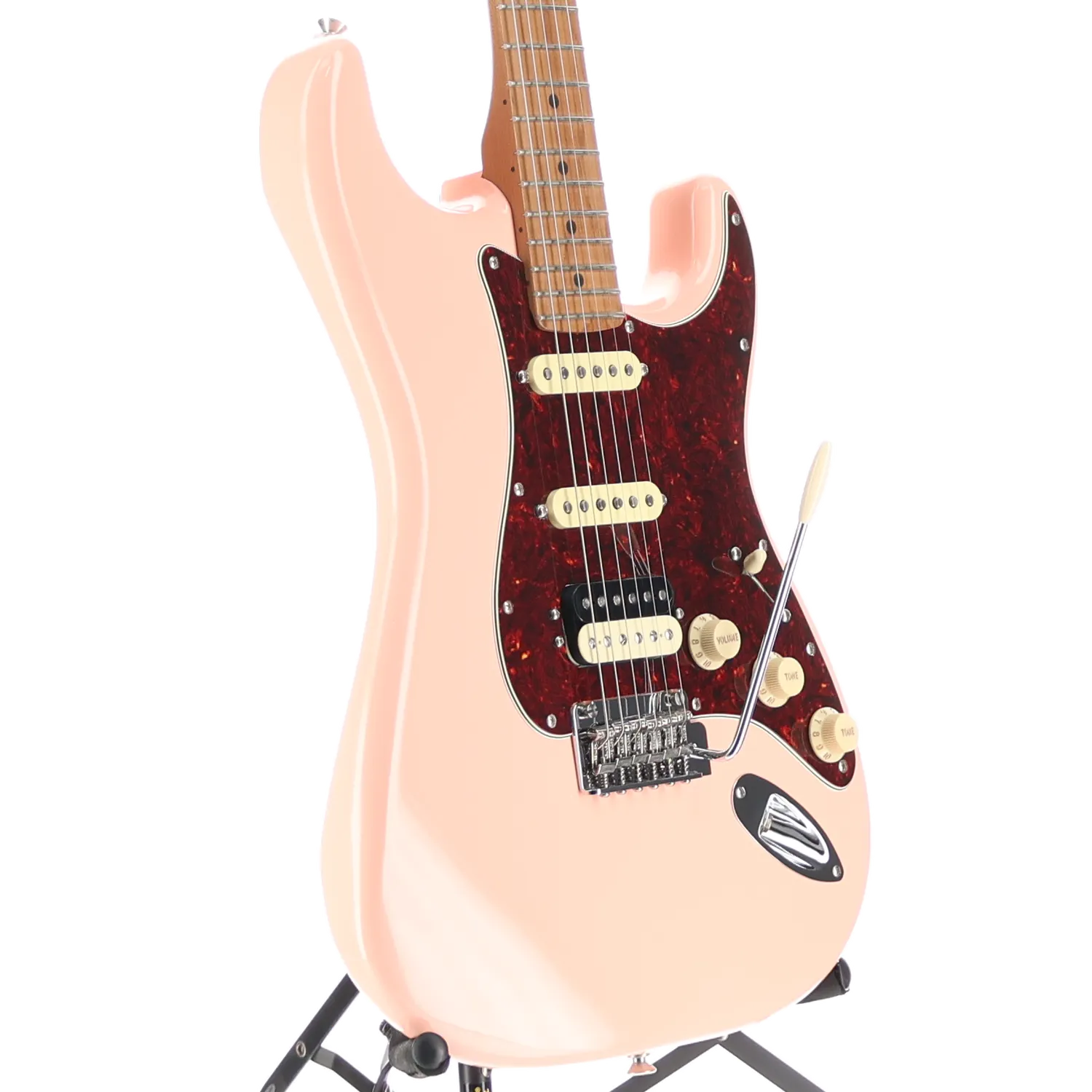 Fender Limited Edition Player Stratocaster HSS, Roasted Neck, Shell Pink (Y8) (82632)