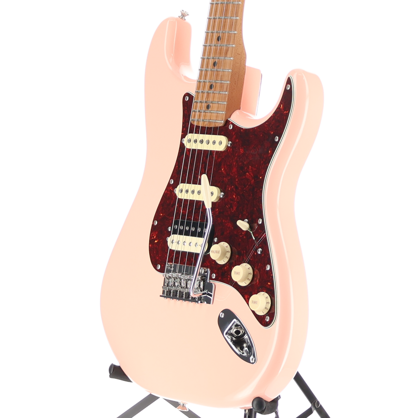 Fender Limited Edition Player Stratocaster HSS, Roasted Neck, Shell Pink (Y8) (82632)