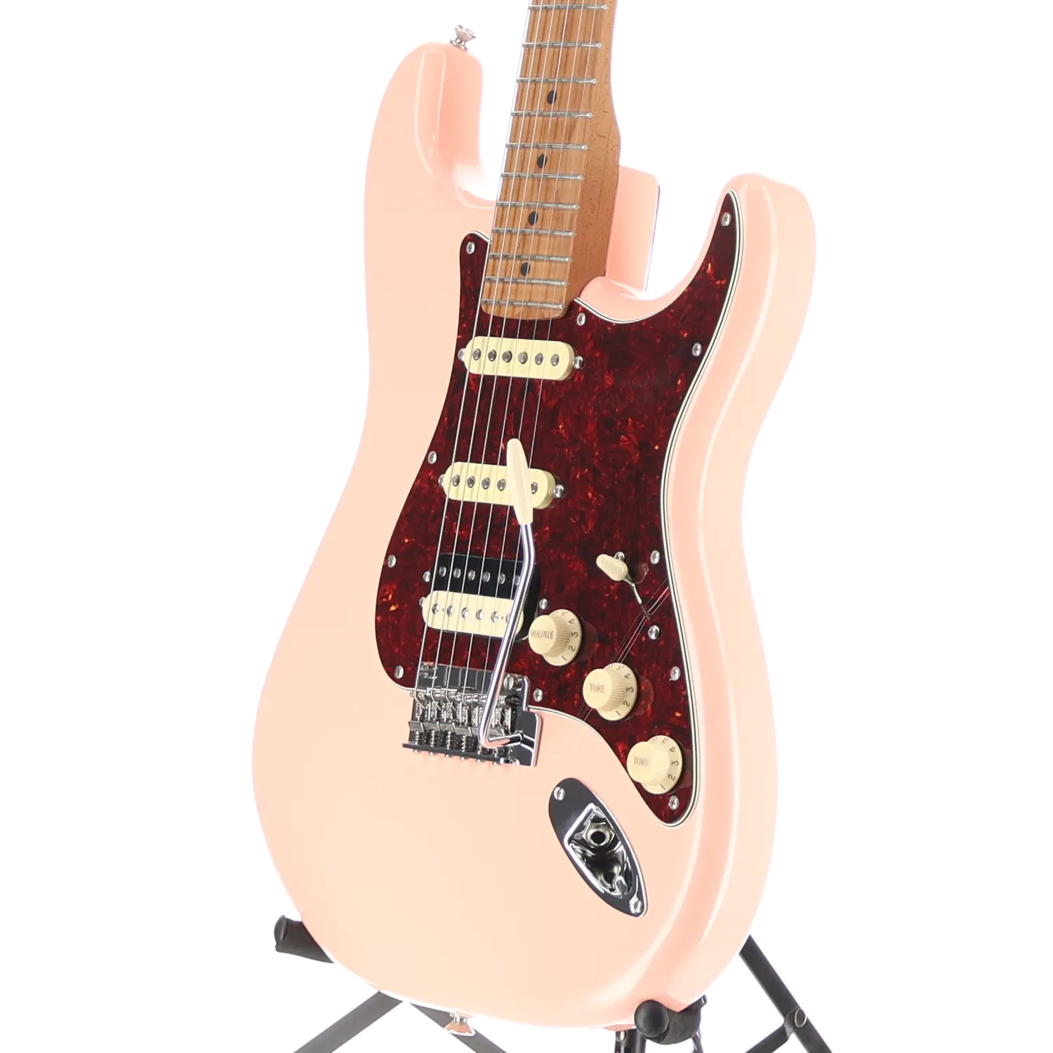 Fender Limited Edition Player Stratocaster HSS, Roasted Neck, Shell Pink (Y8) (82632)
