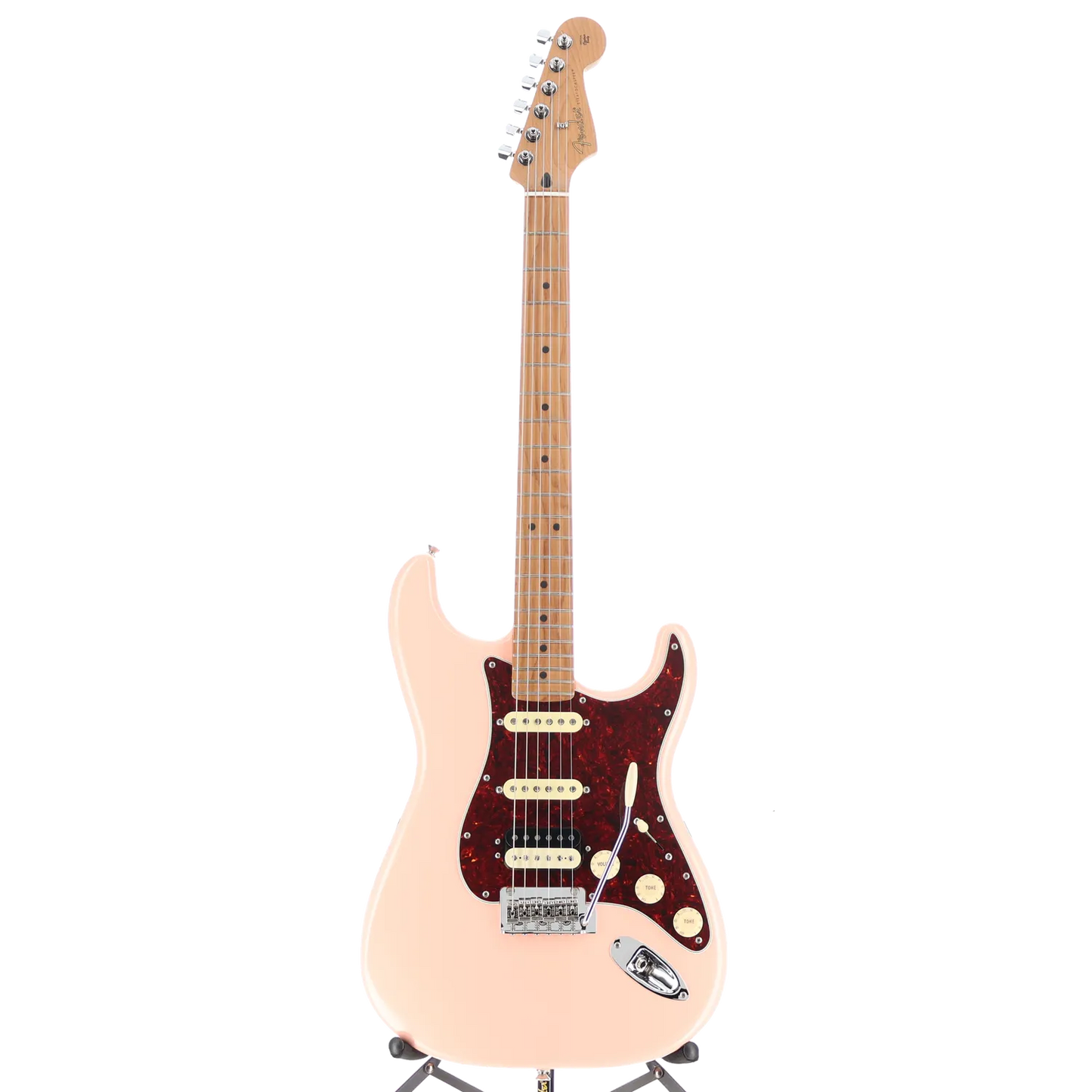 Fender Limited Edition Player Stratocaster HSS, Roasted Neck, Shell Pink (Y8) (82632)