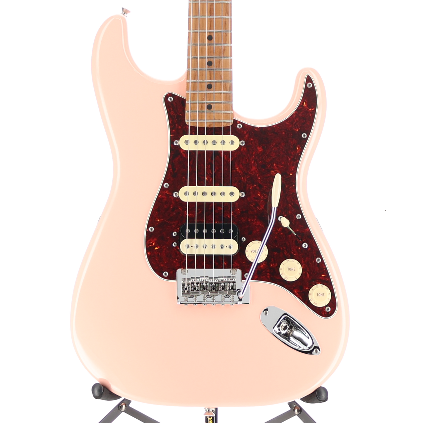 Fender Limited Edition Player Stratocaster HSS, Roasted Neck, Shell Pink (Y8) (82632)