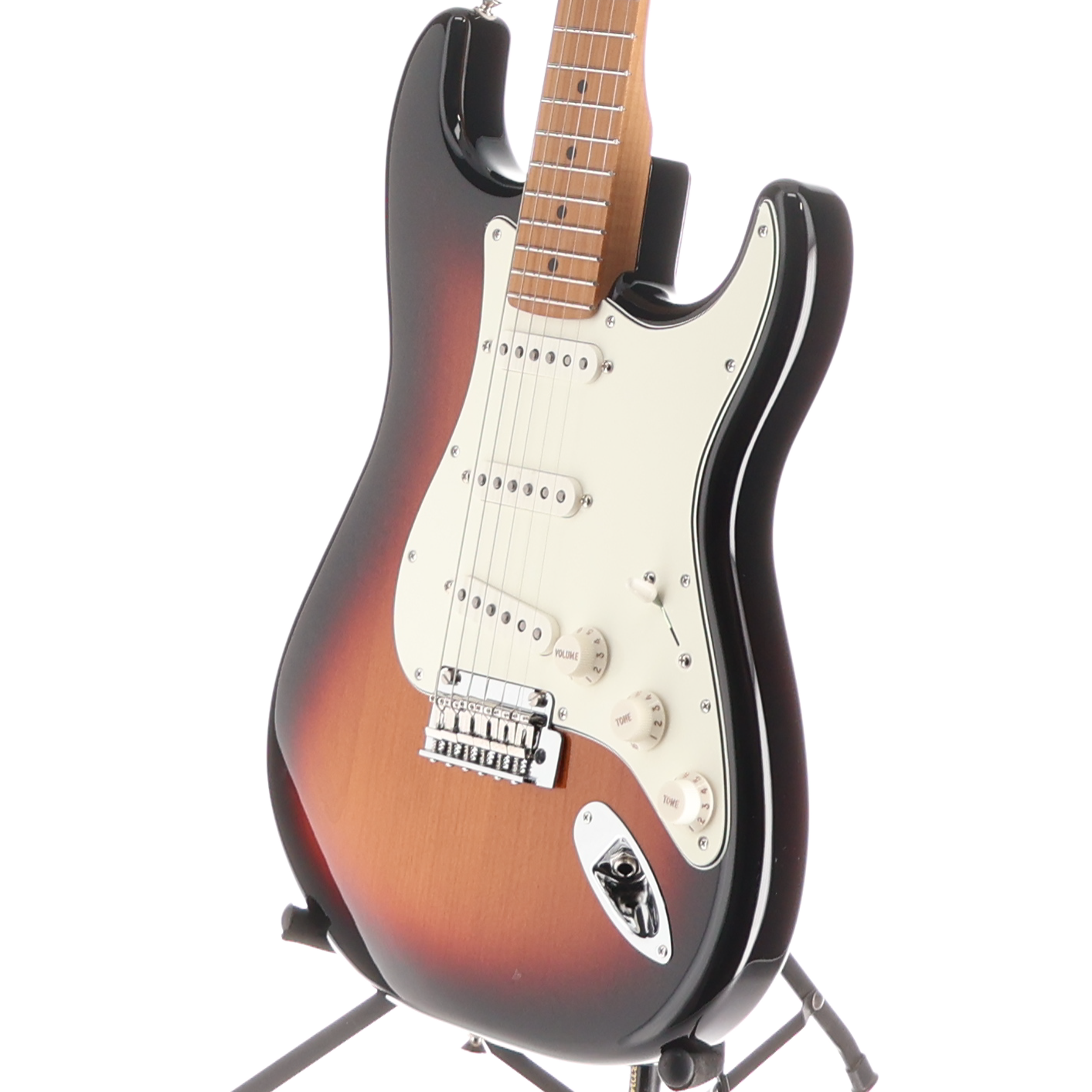 Fender Limited Edition Player Stratocaster with Roasted Maple Neck, 3-Color Sunburst, Pro Setup (U11) (21176)
