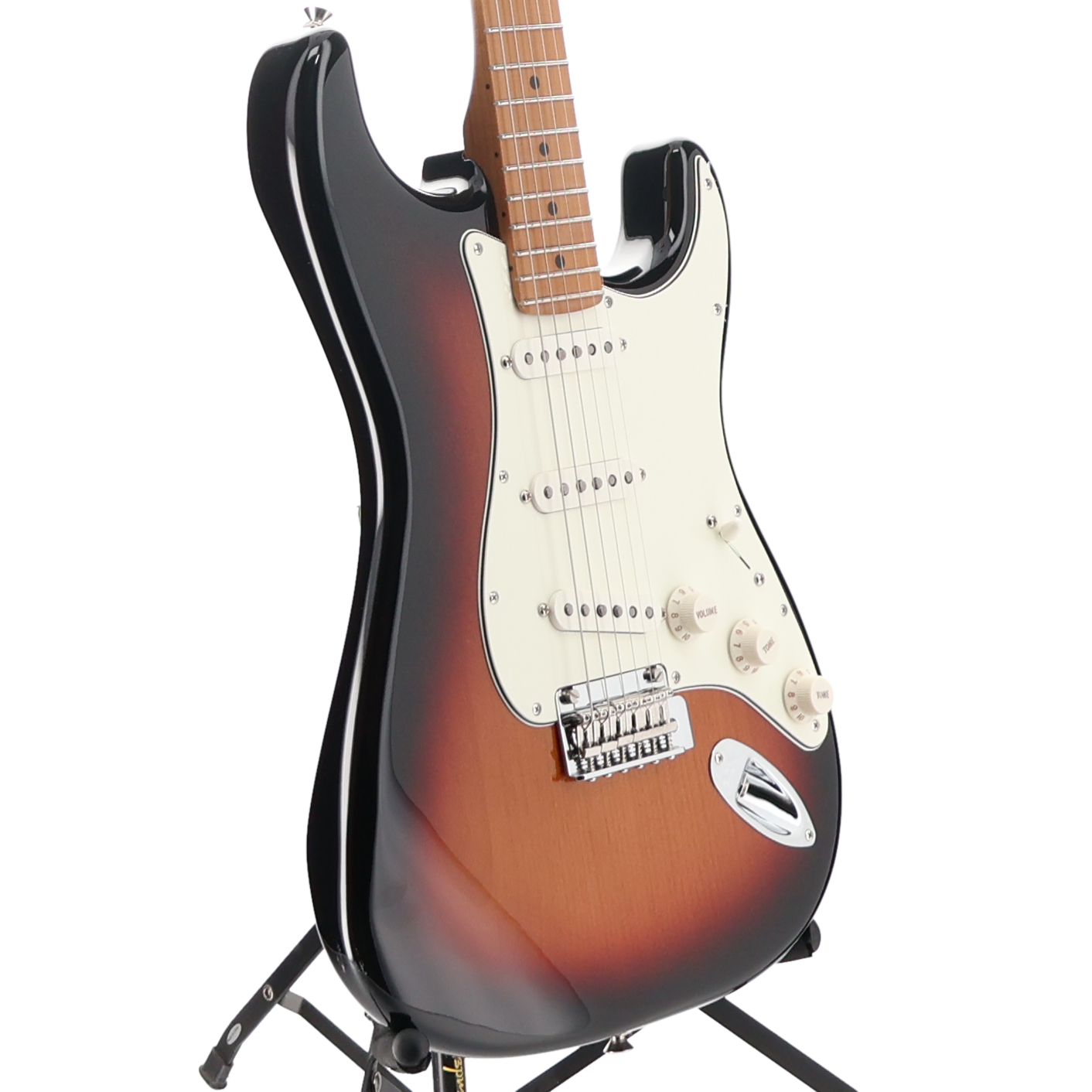 Fender Limited Edition Player Stratocaster with Roasted Maple Neck, 3-Color Sunburst, Pro Setup (U11) (21176)
