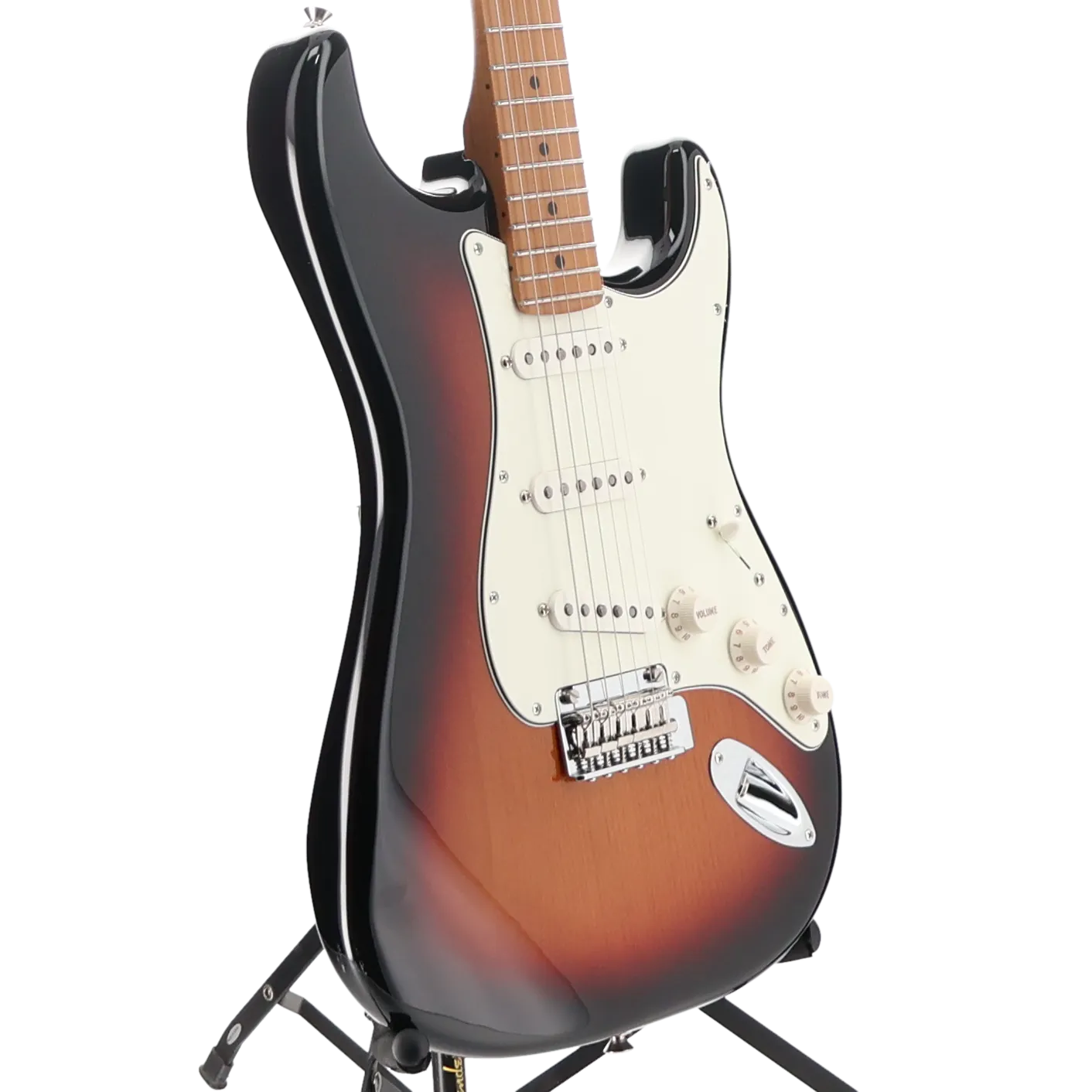 Fender Limited Edition Player Stratocaster with Roasted Maple Neck, Maple Fingerboard, 3-Color Sunburst (EC9) (21176)