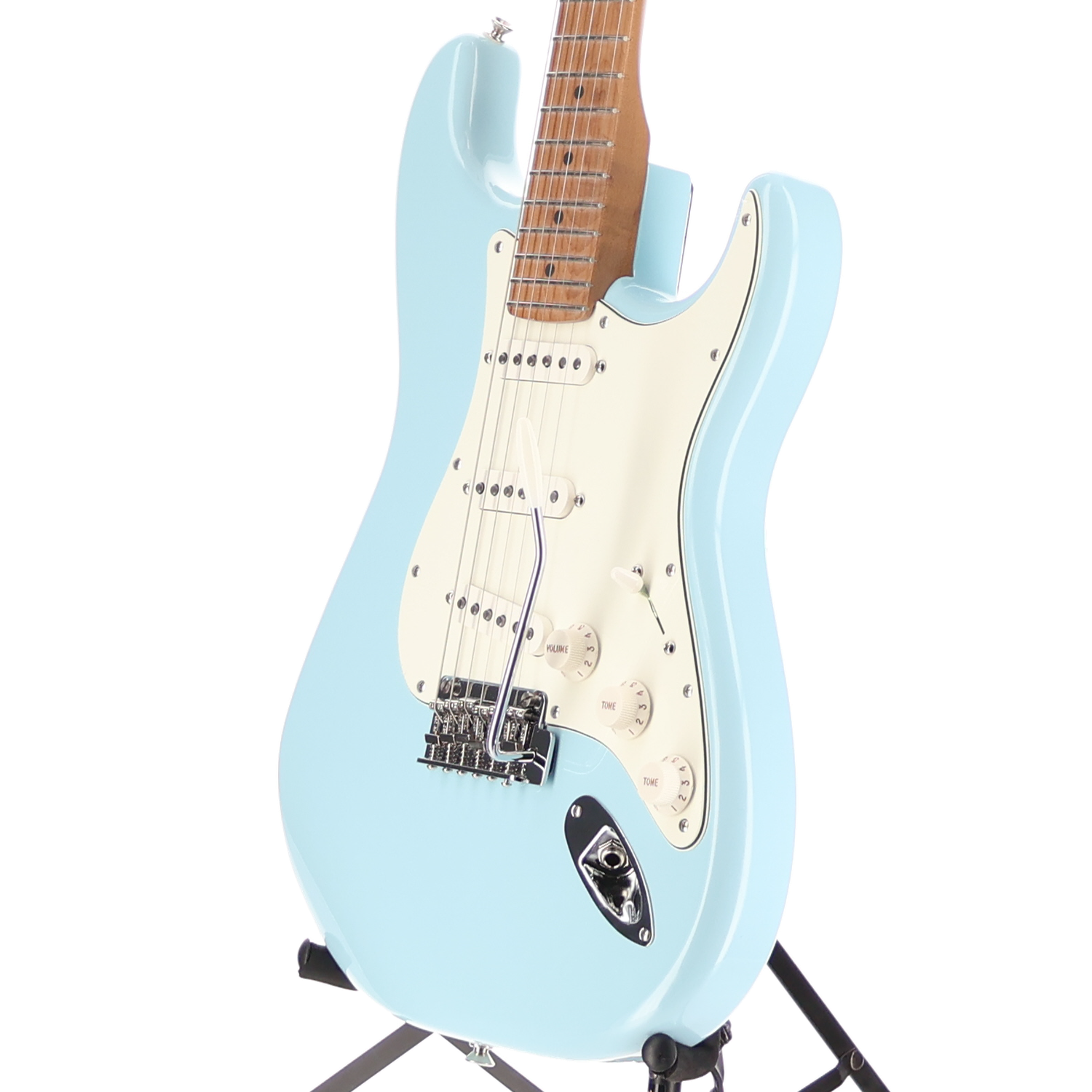 Fender Limited Edition Player Stratocaster with Roasted Maple Neck, Sonic Blue (S13) (13834)