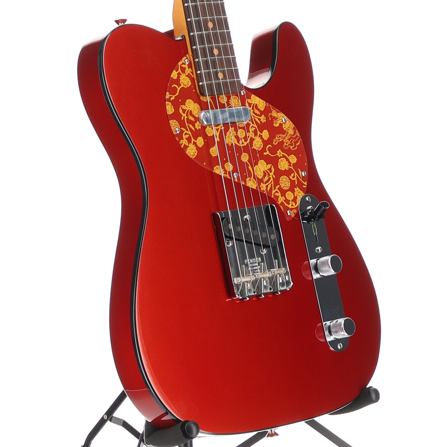 Fender Limited Edition Raphael Saadiq Telecaster, Rosewood Fingerboard, Dark Metallic Red (RP) (60848)
