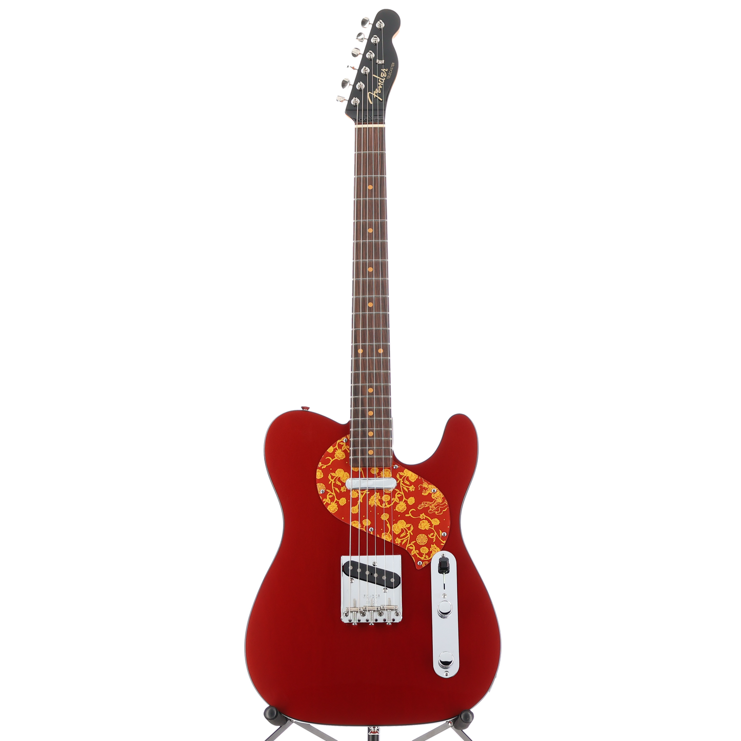 Fender Limited Edition Raphael Saadiq Telecaster, Rosewood Fingerboard, Dark Metallic Red (RP) (60848)