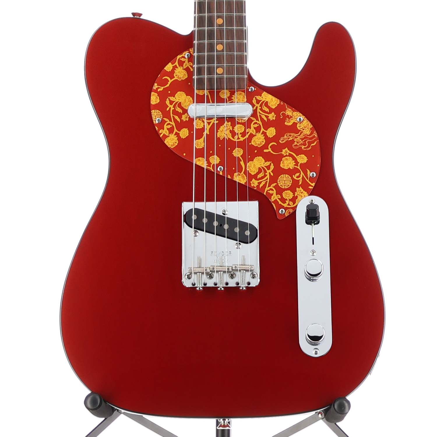 Fender Limited Edition Raphael Saadiq Telecaster, Rosewood Fingerboard, Dark Metallic Red (RP) (60848)