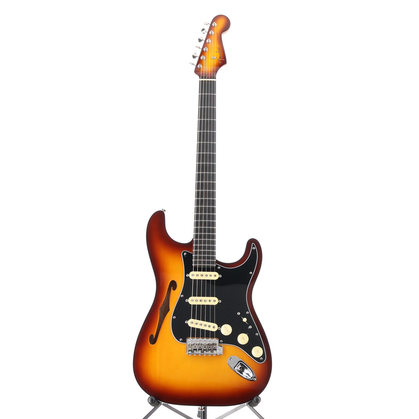 Fender Limited Edition Suona Stratocaster Thinline, Violin Burst, Plays Great (M7) (53175)