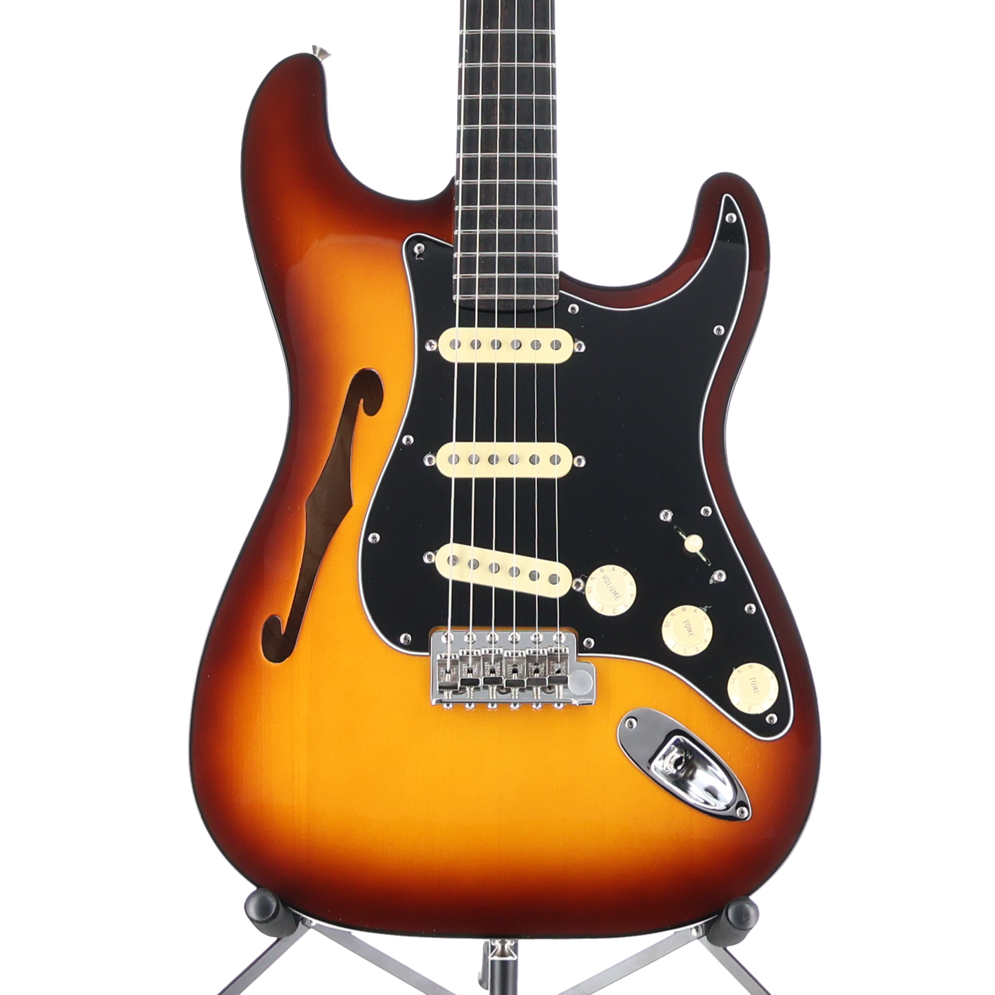 Fender Limited Edition Suona Stratocaster Thinline, Violin Burst, Plays Great (M7) (53175)