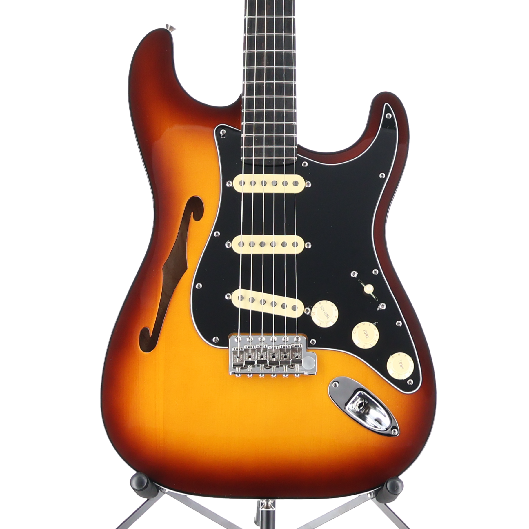 Fender Limited Edition Suona Stratocaster Thinline, Violin Burst, Plays Great (M7) (53175)