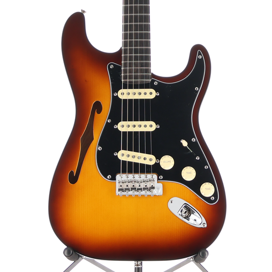 Fender Limited Edition Suona Stratocaster Thinline, Violin Burst, Pro Setup (RC3) (70652)