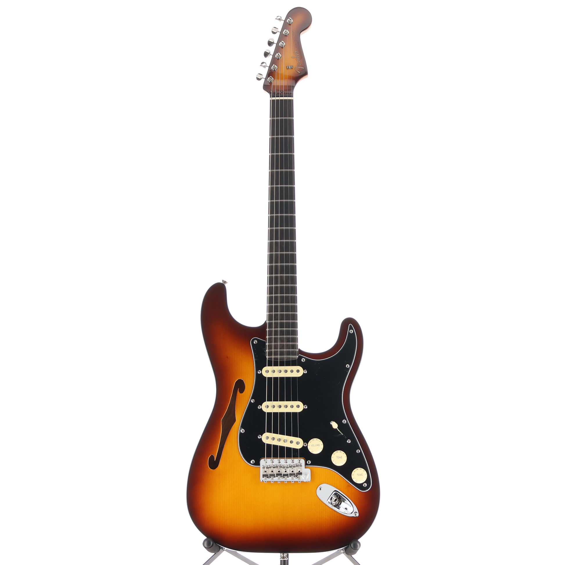Fender Limited Edition Suona Stratocaster Thinline, Violin Burst, Pro Setup (RC3)(70652) (70652)