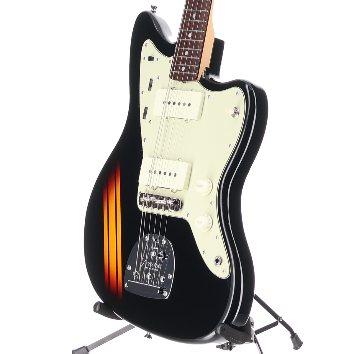 Fender MIJ Traditional 2025 Collection, 60s Jazzmaster Competition Black 3 Color Sunburst (P1) (22626)