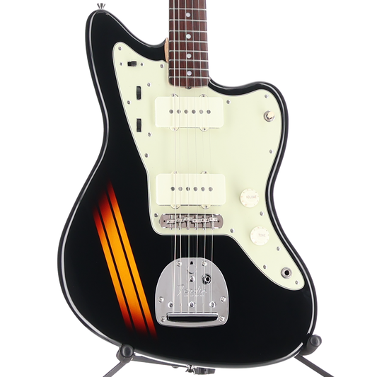 Fender MIJ Traditional 2025 Collection, 60s Jazzmaster Competition Black 3 Color Sunburst (P1) (22626)