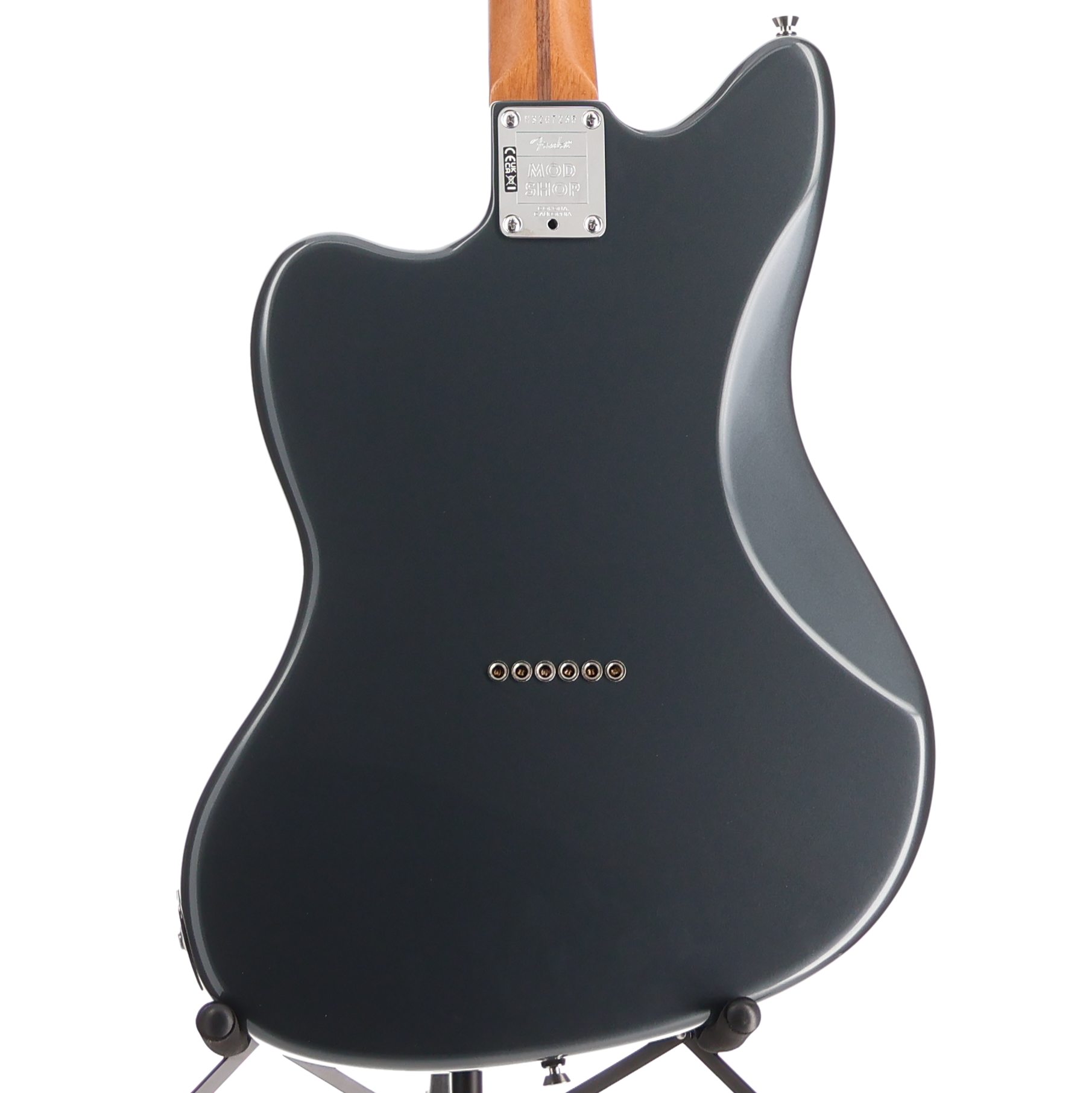 Fender MOD SHOP Made In USA Offset Telecaster Electric Guitar Charcoal Frost Metallic (Y11) (67235)