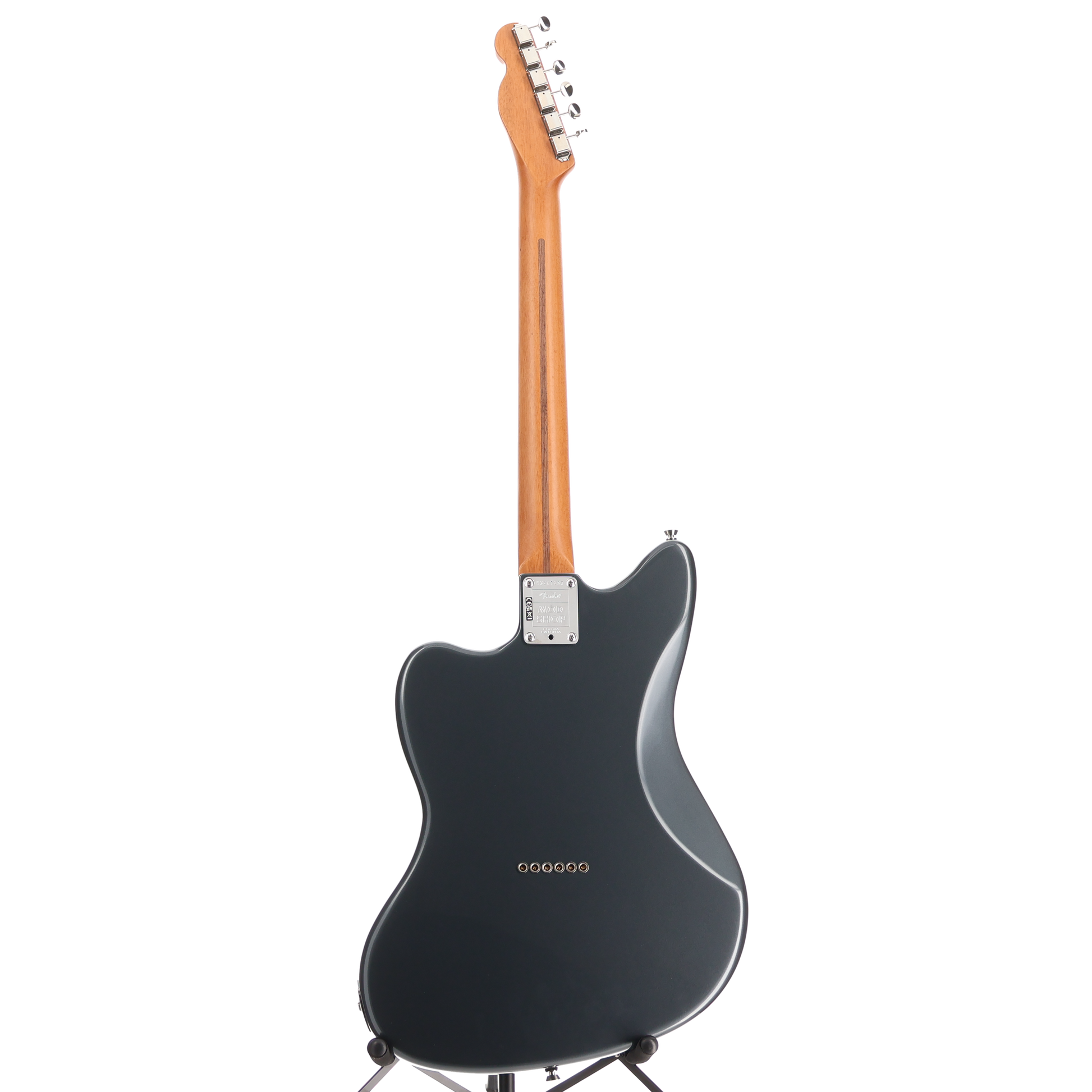 Fender MOD SHOP Made In USA Offset Telecaster Electric Guitar Charcoal Frost Metallic (Y11) (67235)