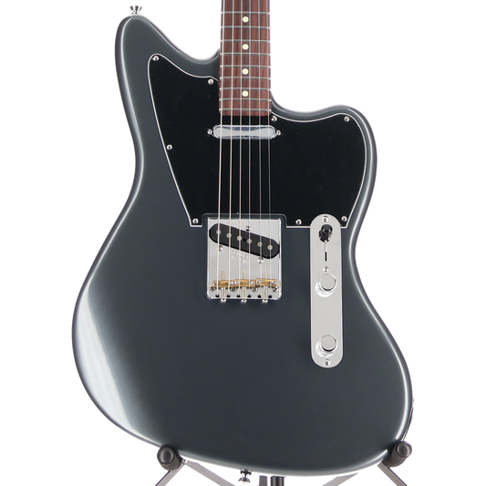 Fender MOD SHOP Made In USA Offset Telecaster Electric Guitar Charcoal Frost Metallic (Y11) (67235)
