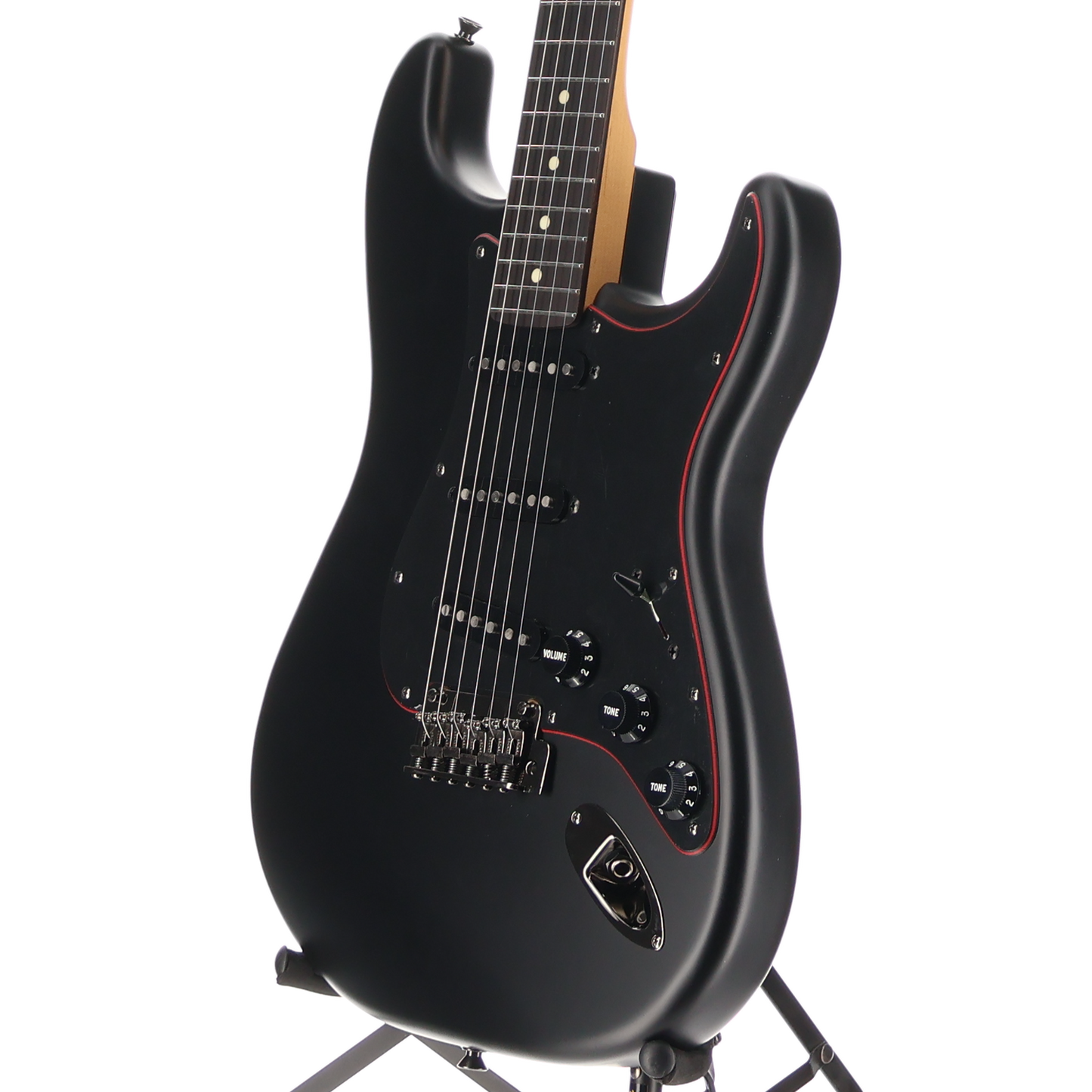 Fender Made in Japan Limited Hybrid II Stratocaster, Noir, Rosewood Fingerboard, Black (C4) (02311)