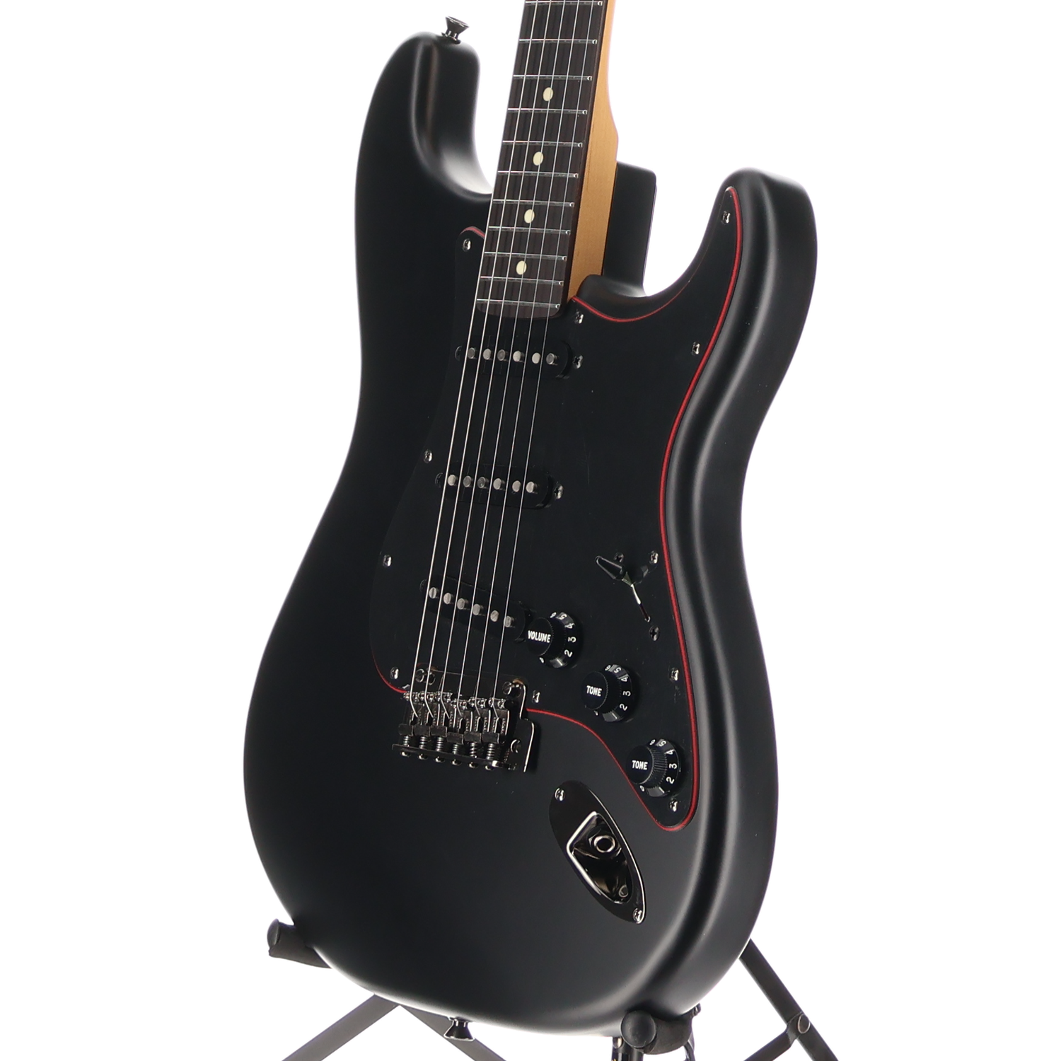 Fender Made in Japan Limited Hybrid II Stratocaster, Noir, Rosewood Fingerboard, Black (C4) (02311)