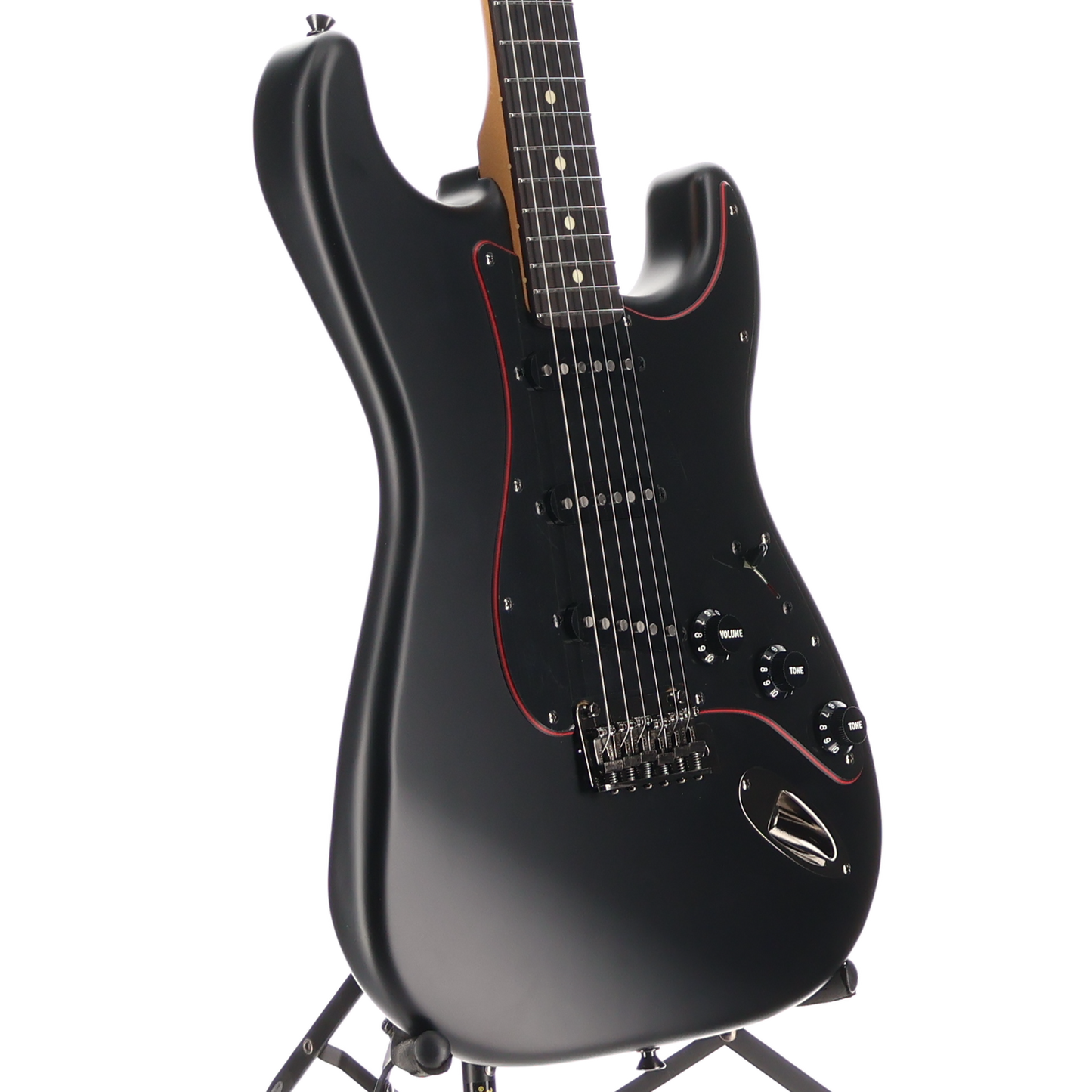 Fender Made in Japan Limited Hybrid II Stratocaster, Noir, Rosewood Fingerboard, Black (C4) (02311)