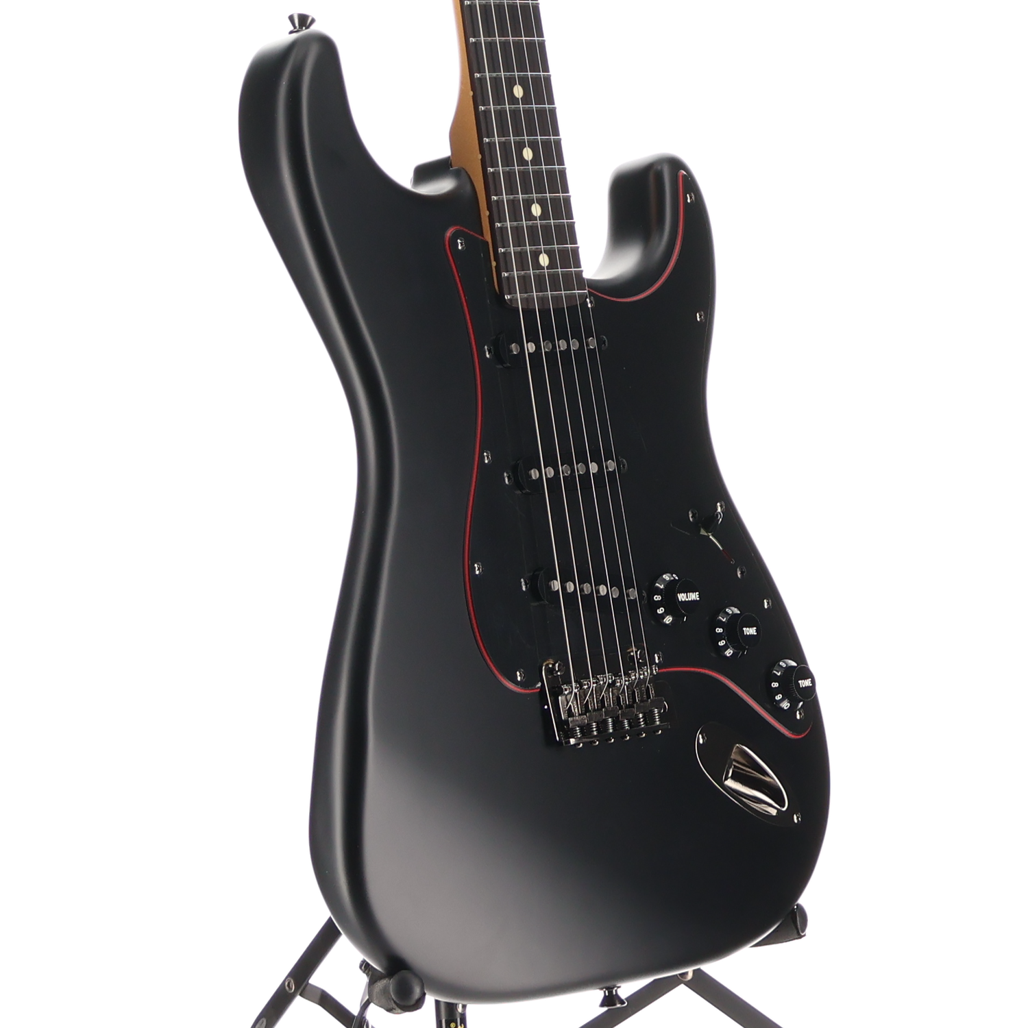 Fender Made in Japan Limited Hybrid II Stratocaster, Noir, Rosewood Fingerboard, Black (C4) (02311)