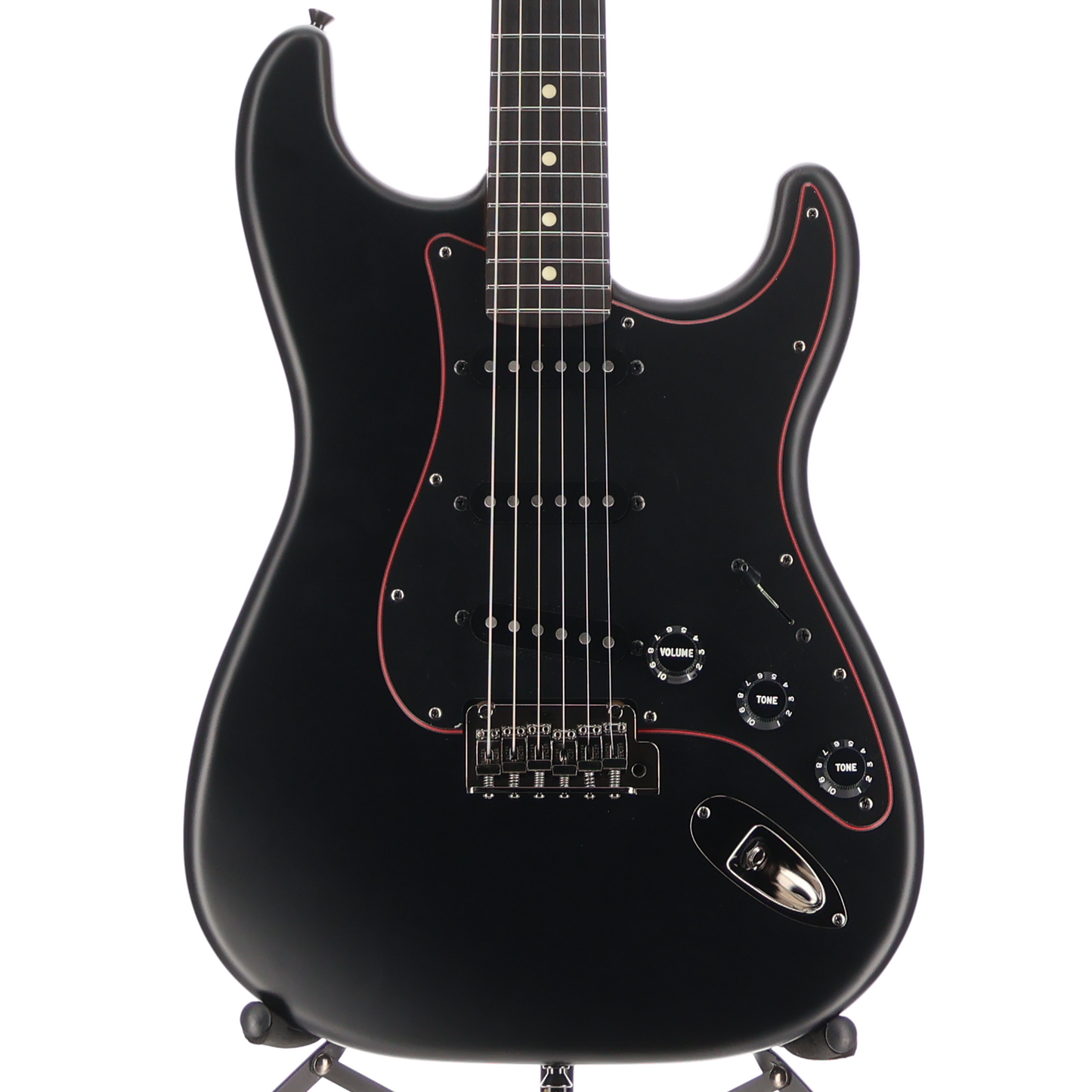 Fender Made in Japan Limited Hybrid II Stratocaster, Noir, Rosewood Fingerboard, Black (C4) (02311)