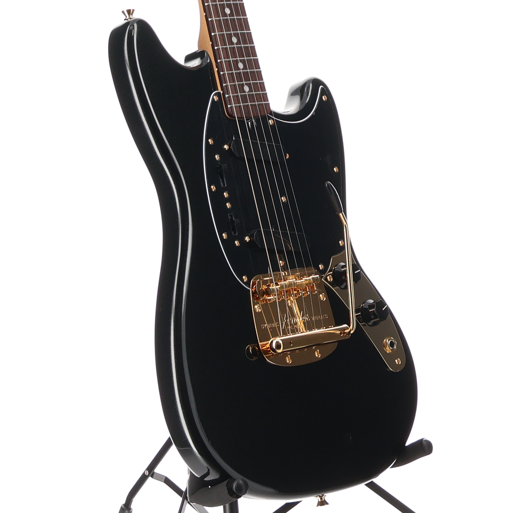 Fender Made in Japan Traditional 2025 Collection, 60s Mustang, Rosewood Fingerboard, Black Pearl (N5) (03621)