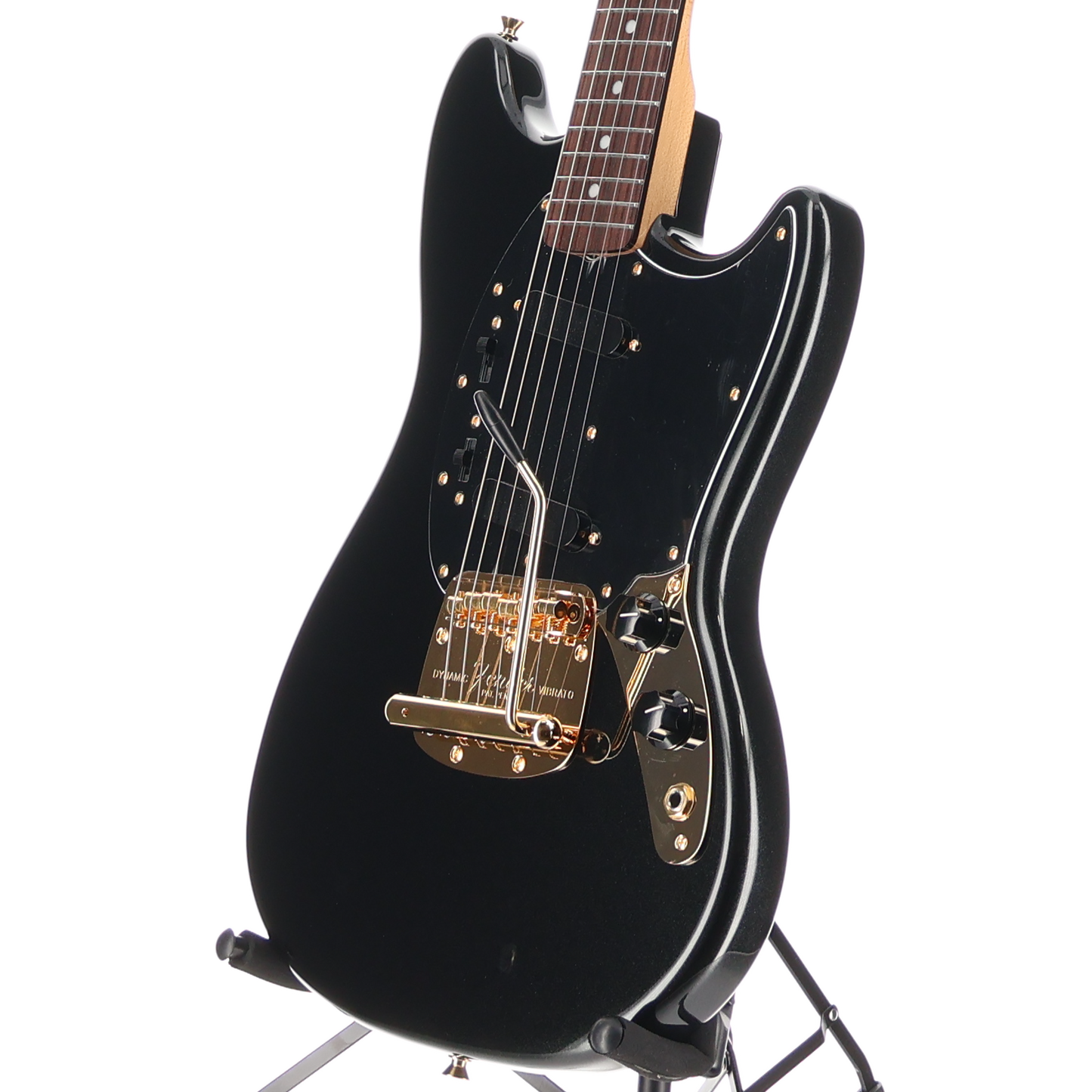 Fender Made in Japan Traditional 2025 Collection, 60s Mustang, Rosewood Fingerboard, Black Pearl (N5) (03621)