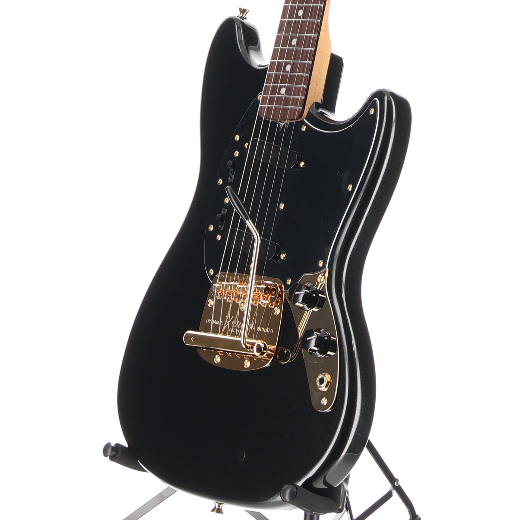 Fender Made in Japan Traditional 2025 Collection, 60s Mustang, Rosewood Fingerboard, Black Pearl (N5) (03621)