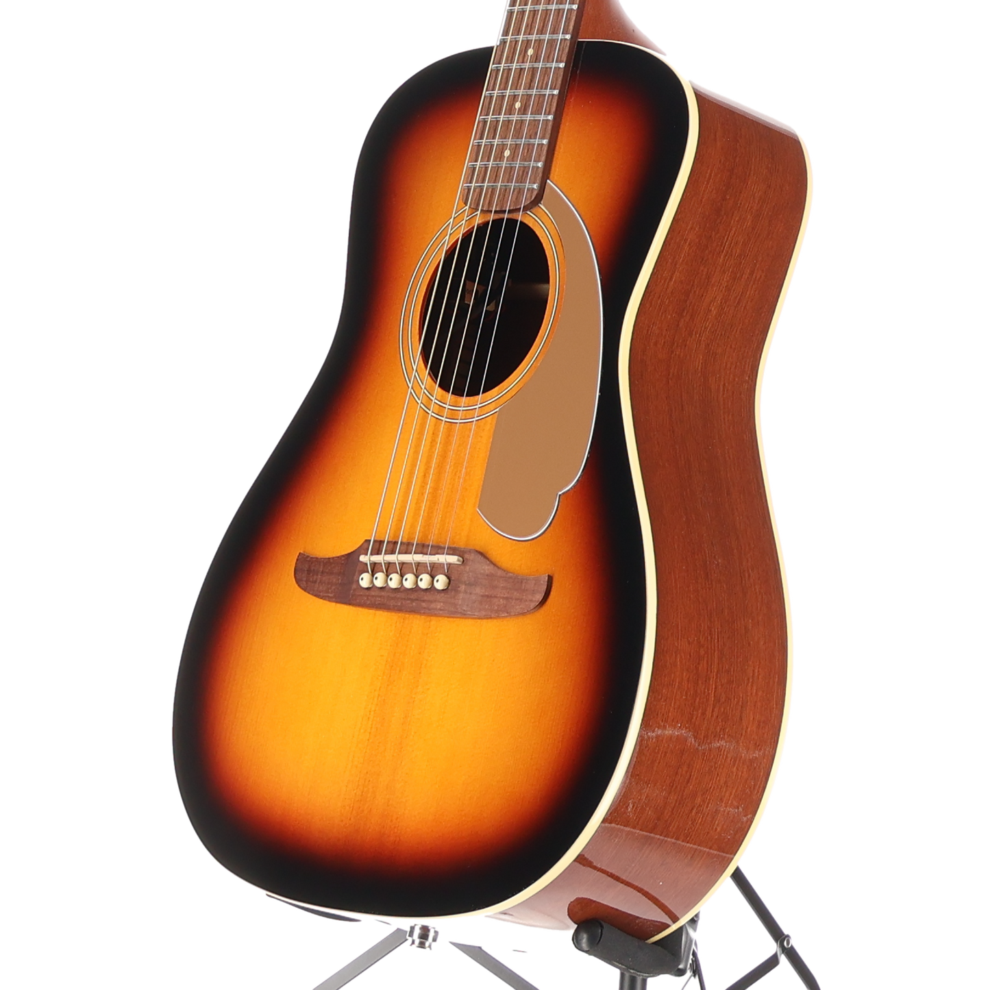 Fender Malibu Player, Walnut Fingerboard, Gold Pickguard, Sunburst (AA4) (08167)