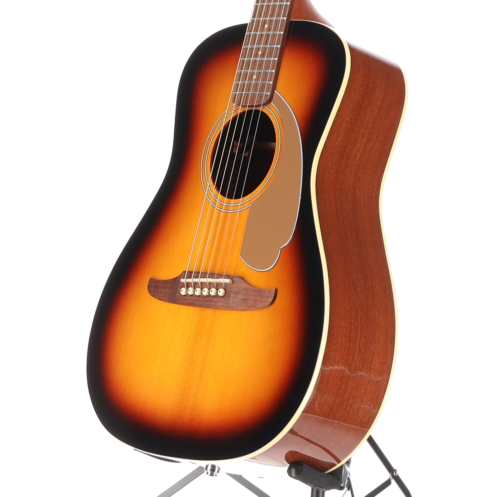 Fender Malibu Player, Walnut Fingerboard, Gold Pickguard, Sunburst (AA4) (08167)