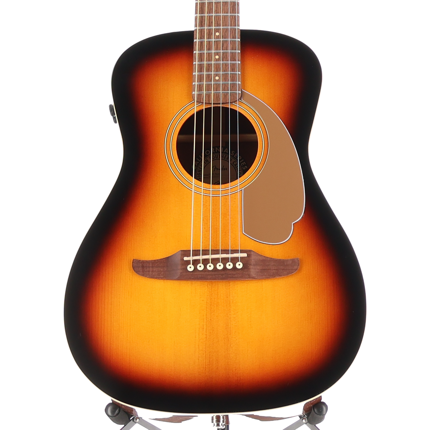 Fender Malibu Player, Walnut Fingerboard, Gold Pickguard, Sunburst (AA4) (08167)