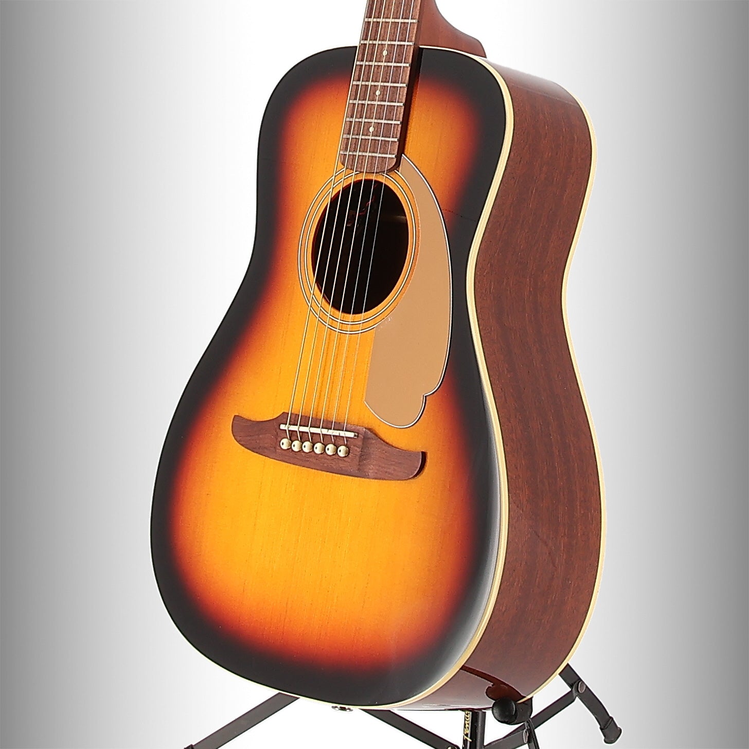 Fender Malibu Player, Walnut Fingerboard, Gold Pickguard, Sunburst (RP) (22503)